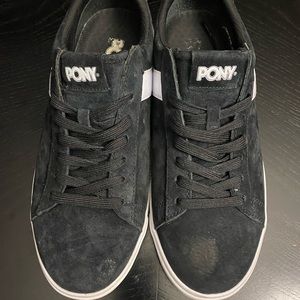 Men's Pony Sneakers ⚫️